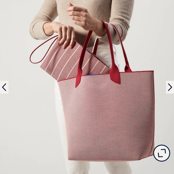 NWT Rothy's The Lightweight Tote in Poppy - Picture 6 of 14